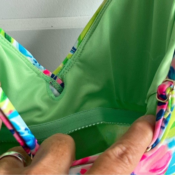 Stella Parker One piece Swimsuit Sz M - Picture 7 of 9